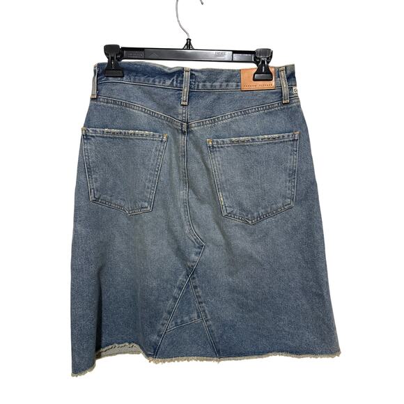 Anthropologie Light Blue Denim Skirt - Picture 3 of 5